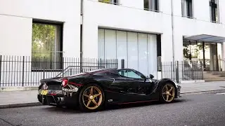 Supercars in London Spring '18: Zondas, Chiron, LaF Aperta and many more!!