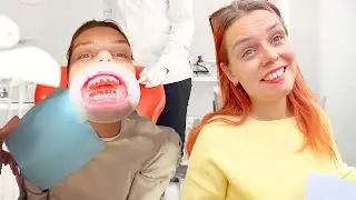 🦷 MAMA la DOCTOR 👨‍⚕️ OPERAȚIE sau APARAT DENTAR 🦷