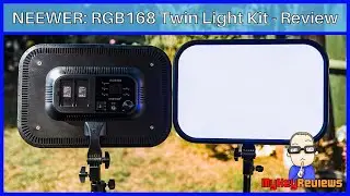 Neewer: RGB168 - 18.3” Smart RGB LED Panel Light Kit for Streamers | Set-Up & Review | MyKeyReviews
