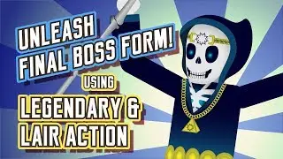 How to use Legendary Action & Lair Action (D&D 5e Animated Shorts)