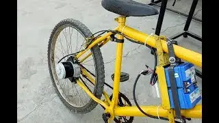 How to make simple electric bike I simple idea