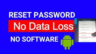 [ key of pattern lock ] Remove Pattern lock Without losing Data And Without Factory Reset Android
