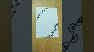 # Beautiful black border design