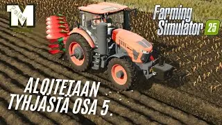 Farming Simulator 25 - Aloitetaan tyhjästä Zielonkassa osa 5.