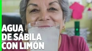 Agua de sábila con limón estilo 💜 Rosy 💜