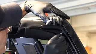 Replace Jeep Wrangler JK Header Seal and water leak test