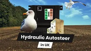 FieldBee Hydraulic Autosteer on Fendt 415 // Drilling field operation