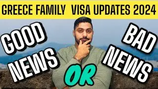Greece family visa new update | Apply Greece family reunification Visa from India & processing time