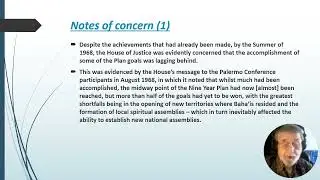 Progress & Implementation in the 9YP, pt  3