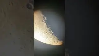 The Luna through my telescope 
