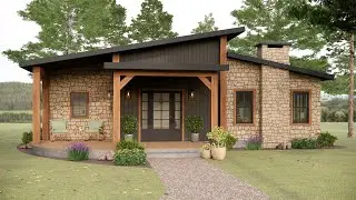 40'x29' (12x9m) The Perfect One Story Retirement House | Embracing Simple and Complete Living