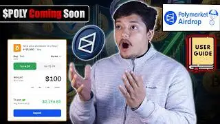 Biggest Airdrop 🚀 | Polymarket For Beginners : Complete Guide + Airdrop Strategy Tricks 2026 🪂