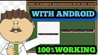 HOW TO REMOVE BACKGROUND OF ANY PICTURES OR YOUR CHANNEL LOGO WITH ONLY ONE CLICK