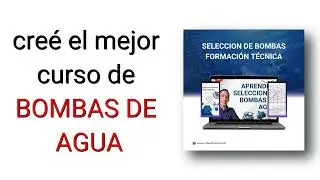 👨‍🎓Cómo SELECCIONAR BOMBAS de agua- Formación Online-Presentación