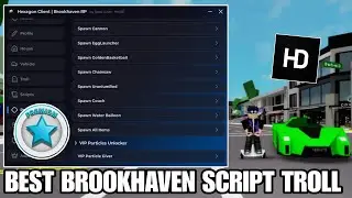 Brookhaven Script Admin Unlock Premium All Gamepass HD Admin Commands | ROBLOX SCRIPT