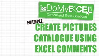 Pictures catalogue builder in EXCEL