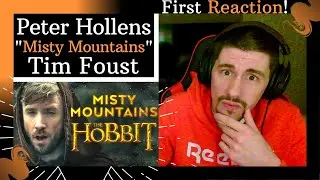 FIRST REACTION to Peter Hollens ft Tim Foust - 