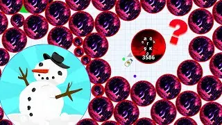 SOLO PLAYER vs INTELLIGENT BOTS (AGAR.IO MOBILE)