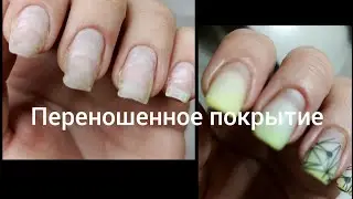 Отрастила свои ногти. Коррекция гелем Si.