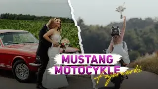 Ich ślub to istne widowisko! Mustang, Motocykle i Fajerwerki | Joanna & Krzysztof | Górnica Husów