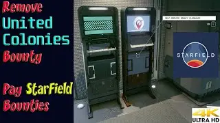 How to Pay United Colonies Bounty How to Clear Bounty in Starfield Bounty Kiosks UC Bounty Payment