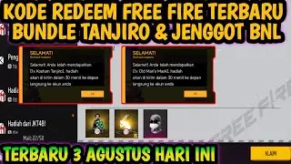KODE REDEEM FF!! KODE REDEEM FREE FIRE TERBARU 3 Agustus 2024 HARI INI‼️