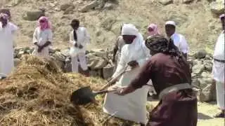 First Turn of the First Compost in Al Baydha