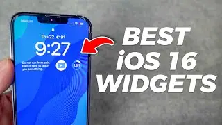 The BEST iOS 16 Third-Party Lock Screen Widgets!