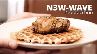 Chicken & Waffles - Food Advertisement