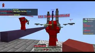 3 Rounds of Cubecraft Blockwars, no mic audio, MVP twice