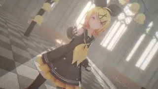 【MMD】花瓶に触れた - Sour镜音Rin