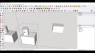 Sketchup for engineers ch1 part 6 groups and components basic block