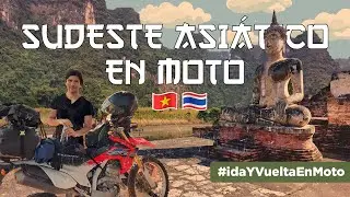 ¿Has viajado al Sudeste Asiático?🍜  Acompáñame a recorrerlo Ida y Vuelta en Moto 🏍️