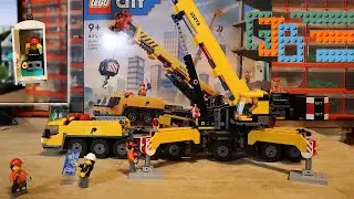 LEGO City Mobile Construction Crane review! It’s massive but should set 60409 be even bigger?
