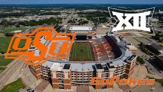 Oklahoma State Football - Boone Pickens Stadium 4K Drone Video