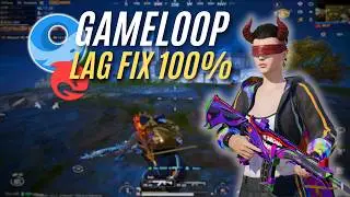 Gameloop PUBGM Lag fix 100% with PROOF !!!