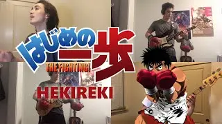 Hajime no Ippo: New Challenger Opening FULL BAND COVER - Hekireki by LAST ALLIANCE | Peach Tea Punch
