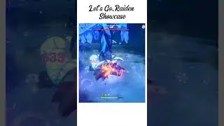 Finally, I get c6 Kujo sara | Let's go, Raiden showcase | Genshin Impact