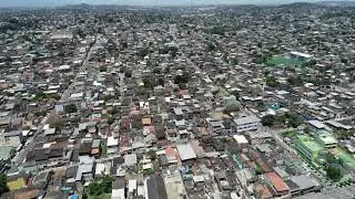 Vôo de drone em Nilópolis