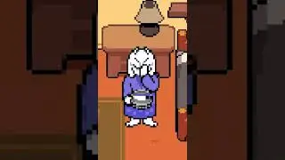 The beginning of chapter 2 of Deltarune 
