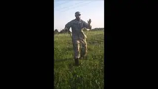 Army Ninja Nunchucku Training