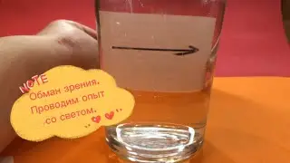 👁 Обман зрения. Опыт для любознательных деток.