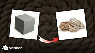 Create a Rope in Blender in 1 Minute!