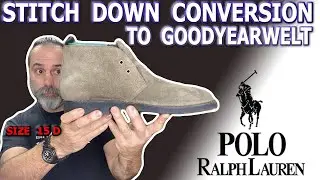 Converted from Stitch Down to Good Year welt - Polo Chakka Boots 