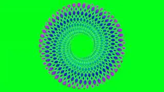 amazing circle cool effect green screen