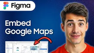 How To Add Google Maps Location In Figma ( embed Google Maps ) (Easiest Way) (2025 Guide)