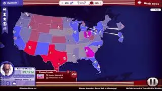 Political machine 2020 (Obama vs McCain) AI Only Battle