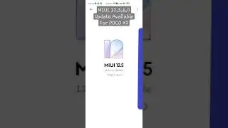 POCO X2 new update available... MIUI 12.5.6.0