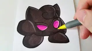 Drawing of Cerbera from Friday Night Funkin Bob and Bosip Mod