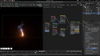 Fire Smoke Pyro Shader for Blender Eevee Tutorial